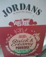Mängden socker i Quick & creamy porridge