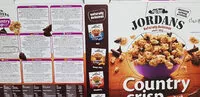 Mängden socker i Country crisp Crunchy muesli Dark chocolate