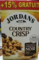 Mängden socker i Country Crisp - Céréales complètes & chocolat noir