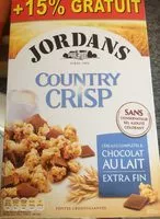 Mängden socker i Country Crisp - Céréales complètes & chocolat au lait extra fin