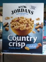 Mängden socker i Country crisp cereales de desayuno con frutos secos