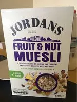 Mängden socker i Fruit & Nut Muesli