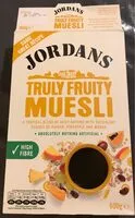 Mängden socker i Truly fruity muesli