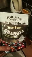 Mängden socker i Super berry granola