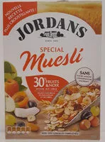 Mängden socker i Special Muesli 30% fruits & noix