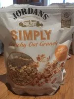 Mängden socker i Simply Crunchy Oat Granola