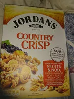 Mängden socker i Country Crisp Fruits & Noix