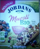 Mängden socker i Muesli Bio Superfruits