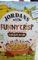 Mängden socker i Funny Crisp Chocolat au Lait