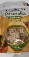 Mängden socker i Granola fruit and nut