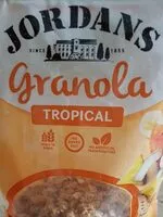Mängden socker i granola tropical
