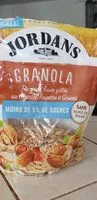 Mängden socker i Granola amandes noisettes et graines