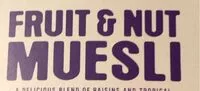 Mängden socker i Fruit & Nut Museli
