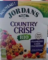 Mängden socker i Jordans Bio fruits rouges