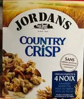 Mängden socker i Country Crisp 4 noix