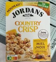 Mängden socker i Country crisp