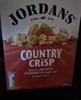 Mängden socker i Country crisp crunchy nuts