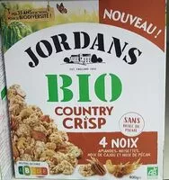 Mängden socker i Country Crisp 4 noix