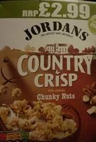 Mängden socker i Jordans country crisp