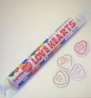 Mängden socker i Love Hearts