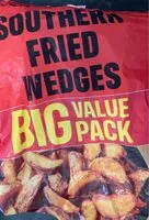 Mängden socker i Southern fried wedges