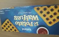 Mängden socker i Potato waffles