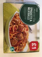 Mängden socker i Spaghetti & meatballs