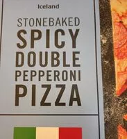 Mängden socker i Spicy double pepperoni pizza