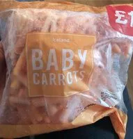 Mängden socker i Baby carots