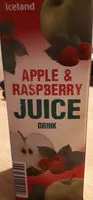 Mängden socker i Iceland 1LTR Apple & Raspberry Juice Drink