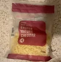 Mängden socker i Grated Mature Chedder