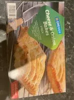 Mängden socker i Cheese and onion bakes