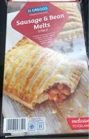 Mängden socker i Sausage & bean melts