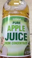 Mängden socker i Pure Apple Juice From Concentrate