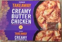 Mängden socker i Creamy butter chicken