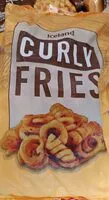 Mängden socker i Iceland curl fries