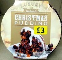 Mängden socker i Luxury Christmas Pudding