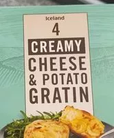 Mängden socker i Creamy cheese & potato gratin