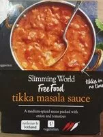 Mängden socker i Tikka masala sauce