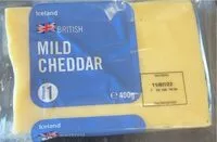 Mängden socker i Mild cheddar