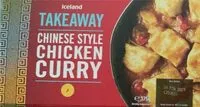 Mängden socker i Takeaway chinese style chicken curry
