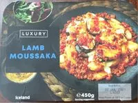Mängden socker i Lamb Moussaka