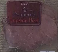 Mängden socker i Topside beef