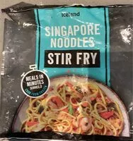 Mängden socker i Singapore noodles