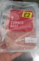 Mängden socker i Corned beef