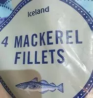 Mängden socker i 4 Mackerel fillets