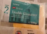 Mängden socker i Double Gloucester Cheese