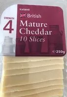 Mängden socker i Mature Cheddar
