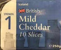 Mängden socker i Mild cheddar 10 slices