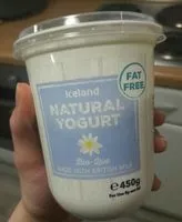 Mängden socker i Natural yogurt